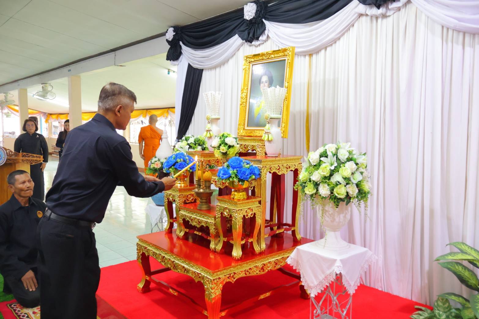 กิจกรรมการสวดพระพุทธมนต์ อุทิศถวายพระราชกุศล สมเด็จพระนางเจ้าสิริกิติ์ พระบรมราชินีนาถ พระบรมราชชนนีพันปีหลวง