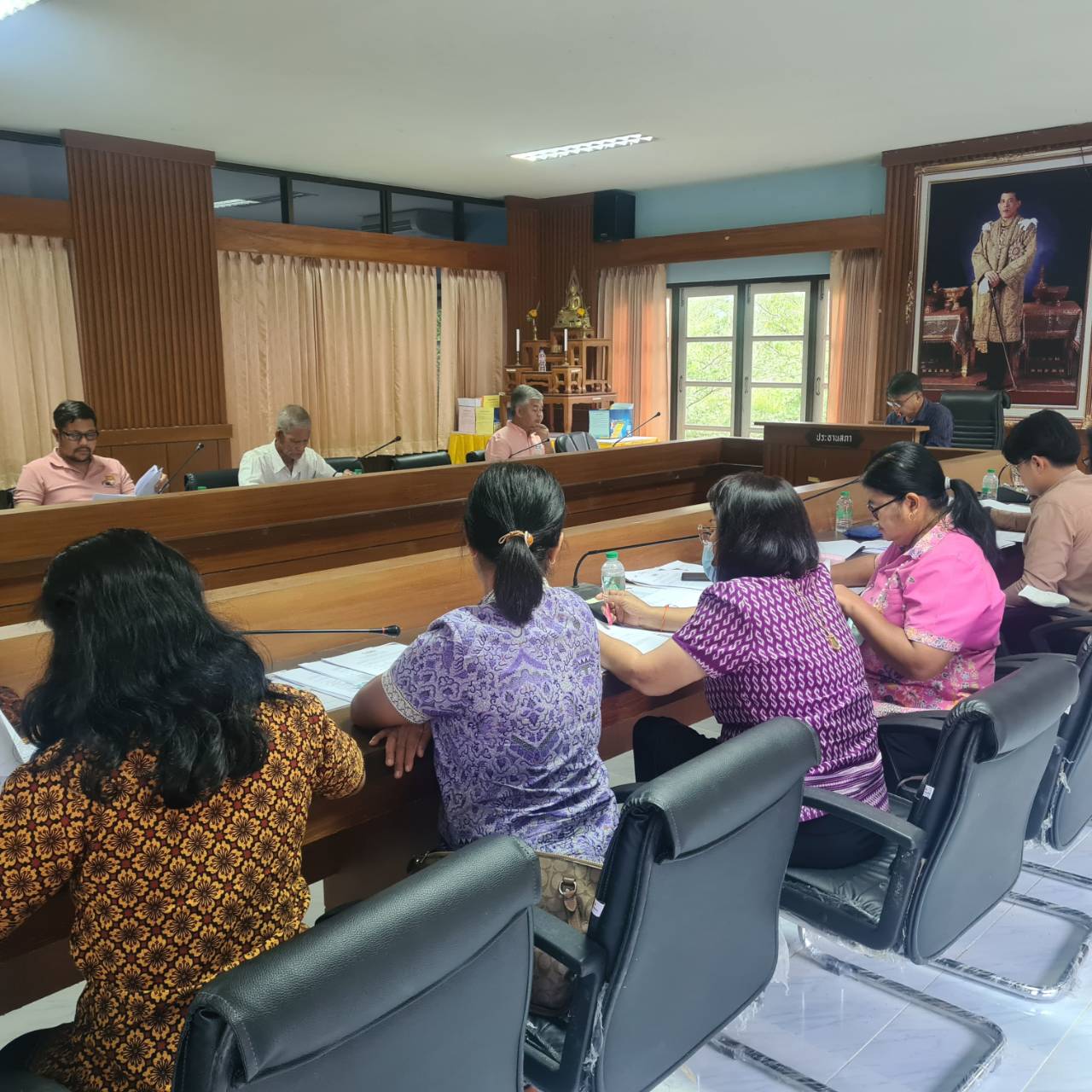 ประชุมคณะกรรมการกองทุนหลักประกันสุขภาพองค์การบริหารส่วนตำบลลำภี ครั้งที่ 2/2566